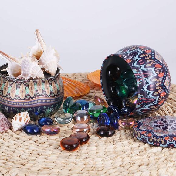 Apple Peach Mango Soy Wax Candle in Tin Jar (6 oz) - Picture 11 of 11